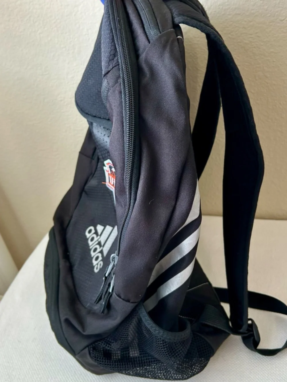 Houston Dynamo Backpack - Adidas - Shoe Pocket Ball Pocket Cup Holder Mesh Nylon